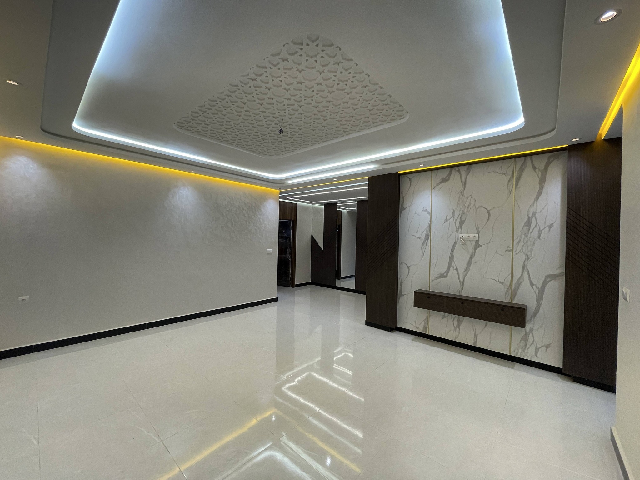 شقة على شكل فيلا