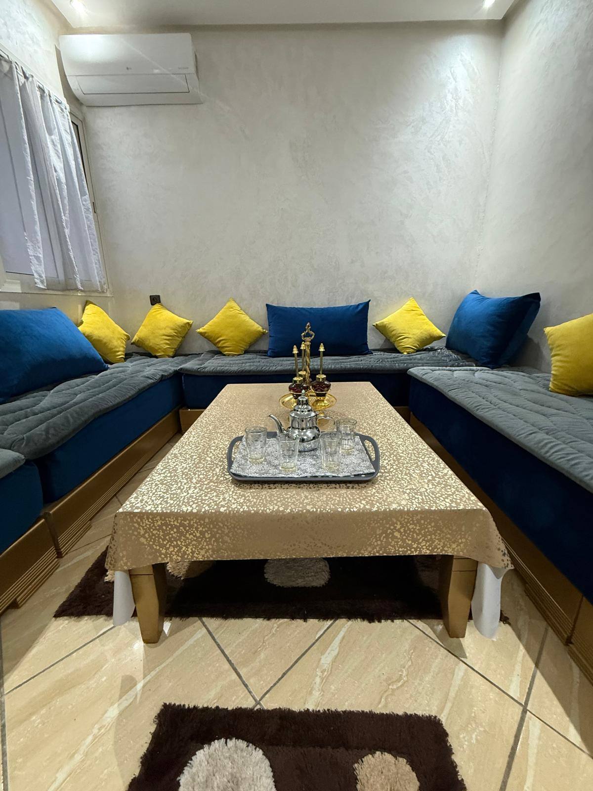 Appartement  à vendre – Marrakech,quartier charaf, situé dans un immeuble calme  résidence sécurisée  avec parking sous sol   Ascenseur 